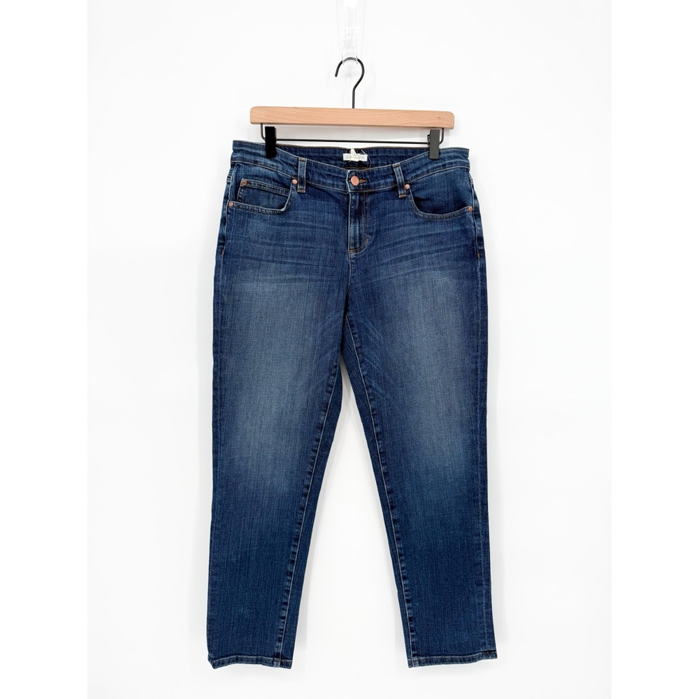 ☀️ 3/$25 Eileen Fisher Organic Cotton Dark Wash Skinny Jeans Size 10